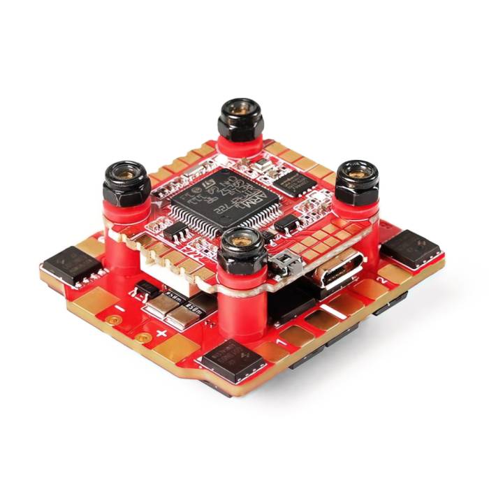 HGLRC Zeus F728 3-6S Stack con controlador de vuelo F722 y C 4 en 1