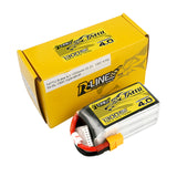 Tattu R-Line Version 4.0 6s 1300mAh 22.2V 130C 6S1P Lipo Battery Pack With XT60 Plug