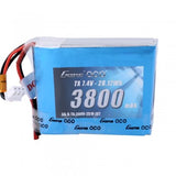 Gens Ace 3800mAh 7.4V 2S1P TX Lipo Battery Pack FRSKY JST-SYP Plug QX7
