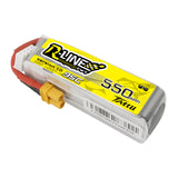 Tattu R-Line 550mAh 11.1V 95C 3S1P Lipo Battery Pack With XT30 Plug
