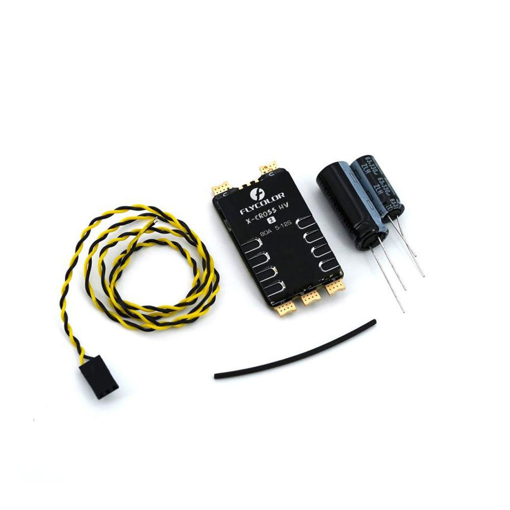 Flycolor X-Cross HV 80A 5-12S BLHeli32 ESC – Demon Power System