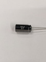 4 330uf 50volt capacitors Panasonic Low esr