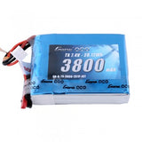 Gens Ace 3800mAh 7.4V 2S1P TX Lipo Battery Pack FRSKY JST-SYP Plug QX7