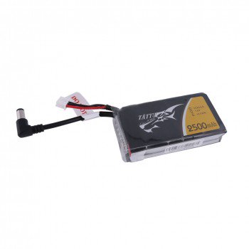 Tattu 2500mAh 2S1P Fatshark Goggles Lipo Battery Pack with DC5.5mm Plug