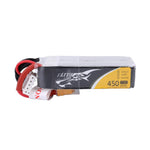 Tattu 14.8V 75C 4S 450mah Lipo Battery Pack With XT30 Plug- Long Size For H Frame