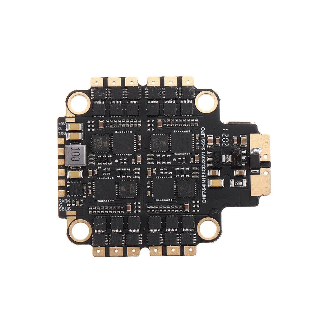 V-Good RC AIO Flight Controller (F7, OSD, 40A 6S BLHeli32 ESC, BEC, Cu ...